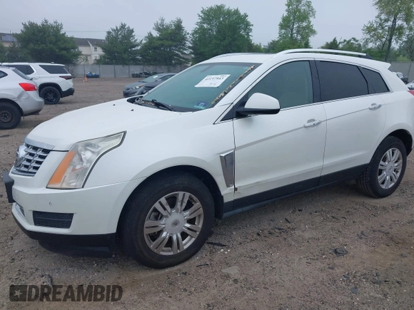 2013 Cadillac SRX Luxury Collection with VIN 3GYFNCE35DS542574, listed as a IAAI auction lot 42197843 with 137,319 mi miles. Bid and sale history available at carsss.com. Image 2.