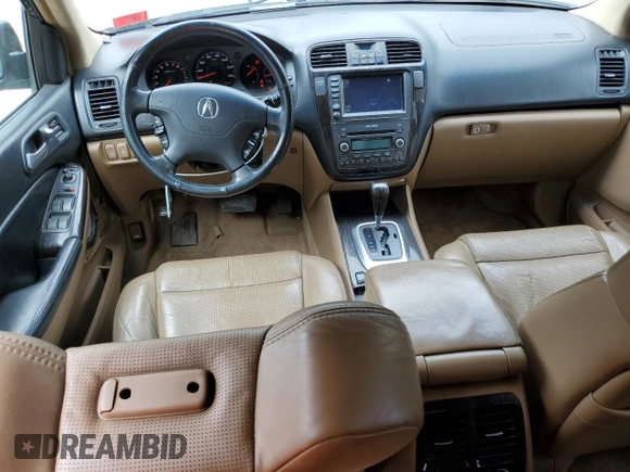 2006 Acura MDX Touring w/Navi with VIN 2HNYD18816H539524, listed as a Copart auction lot 66068274 with 132,193 mi miles and Salvage Title. Bid and sale history available at carsss.com. Image 8.
