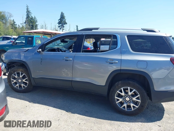 2023 GMC Acadia SLT with VIN 1GKKNUL42PZ235624, listed as a IAAI auction lot 42677280 with 36,293 mi miles and . Bid and sale history available at DreamBid. Image 13.
