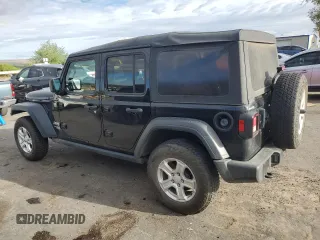 2021 Jeep Wrangler Unlimited Sport with VIN 1C4HJXDG5MW509925, listed as a Copart auction lot 56345885 with 25,549 mi miles and Salvage title. Bid and sale history available at DreamBid. Image 2.
