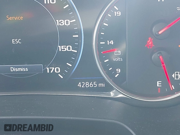 2022 Chevrolet Blazer Premier with VIN 3GNKBFR45NS177940, listed as a IAAI auction lot 42483925 with 42,865 mi miles and . Bid and sale history available at DreamBid. Image 15.