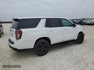 2024 Chevrolet Tahoe Commercial with VIN 1GNSCLED0RR170548, listed as a Copart auction lot 45052975 with 5,876 mi miles and Salvage Title. Bid and sale history available at carsss.com. Image 3.