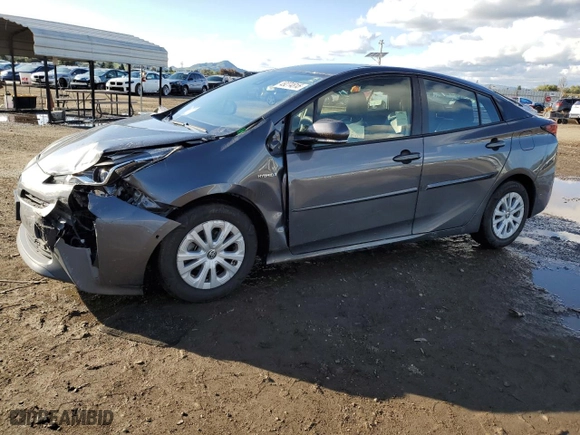 2020 Toyota Prius L Eco with VIN JTDKARFU9L3108317, listed as a Copart auction lot 49274815 with 100,167 mi miles and Salvage Title. Bid and sale history available at carsss.com. Image 1.