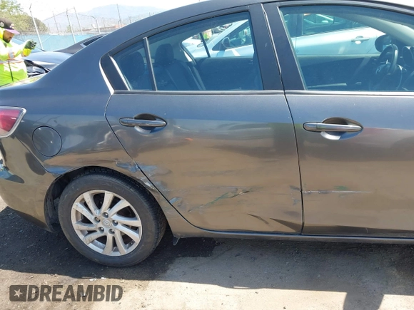 2012 Mazda 3 i Touring with VIN JM1BL1V87C1663293, listed as a IAAI auction lot 41963739 with 148,031 mi miles and . Bid and sale history available at carsss.com. Image 6.
