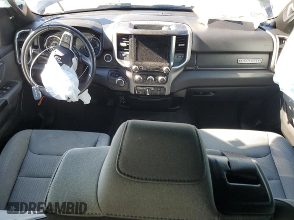 2022 Ram 1500 Big Horn with VIN 1C6RREMT0NN265873, listed as a Copart auction lot 41901085 with 48,507 mi miles and Salvage Title. Bid and sale history available at carsss.com. Image 8.