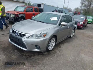 2017 Lexus CT with VIN JTHKD5BH3H2281061, listed as a IAAI auction lot 41936253 with 158,674 mi miles. Bid and sale history available at carsss.com. Image 2.
