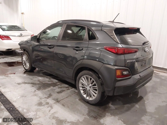 2020 Hyundai Kona SEL with VIN KM8K22AA7LU515074, listed as a IAAI auction lot 41491242 with 72,107 mi miles. Bid and sale history available at carsss.com. Image 3.