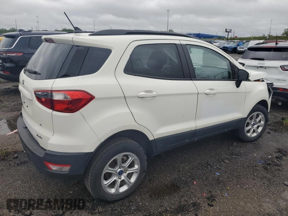 2022 Ford EcoSport SE z VIN MAJ6S3GL4NC464605, wystawiony jako Copart lot #52424525 z przebiegiem 98 742 mil mil oraz Czysty tytuł • Clean title. Historia ofert i sprzedaży dostępna na DreamBid. Obrazek 3.