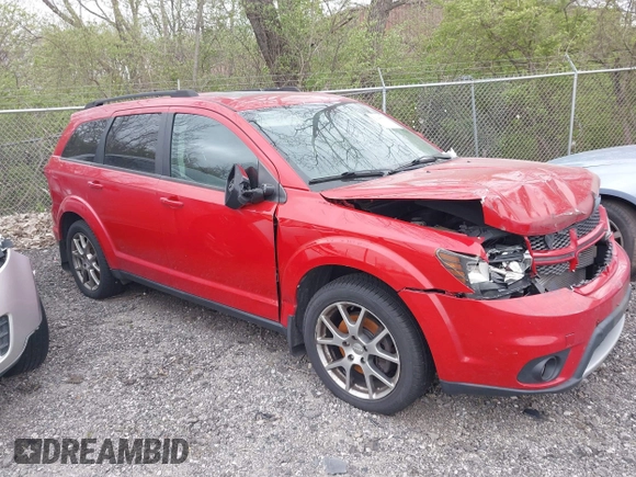 2015 Dodge Journey R/T with VIN 3C4PDDEGXFT598092, listed as a IAAI auction lot 42048550 with 141,567 mi miles and . Bid and sale history available at DreamBid. Image 1.