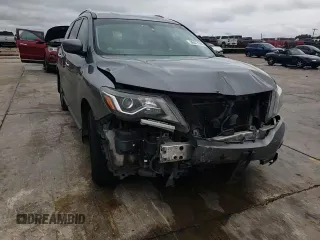 2017 Nissan Pathfinder Platinum with VIN 5N1DR2MN5HC908166, listed as a Copart auction lot 86677094 with 175,954 mi miles and Salvage Title. Bid and sale history available at carsss.com. Image 12.