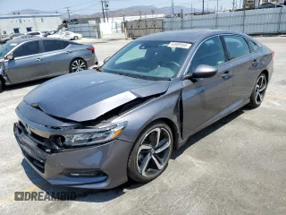 2019 Honda Accord Sport с VIN 1HGCV2F35KA025079, выставлен на аукционе Copart как лот 64989565 с пробегом 53 310 миль миль и Списание • Salvage title. История ставок и продаж доступна на DreamBid. Изображение 1.