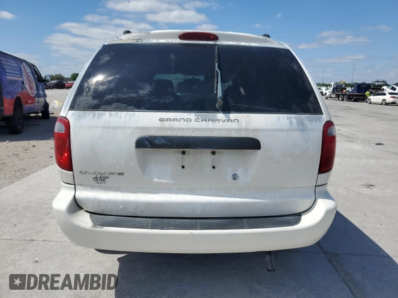 2004 Dodge Caravan SE with VIN 1D4GP24R94B584782, listed as a Copart auction lot 53035115 with 84,873 mi miles and Salvage Title. Bid and sale history available at carsss.com. Image 6.