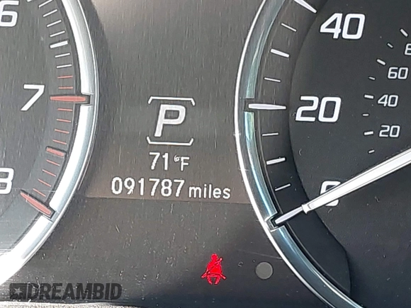 2016 Acura TLX Advance with VIN 19UUB3F7XGA002801, listed as a IAAI auction lot 42231571 with 91,787 mi miles and . Bid and sale history available at DreamBid. Image 15.