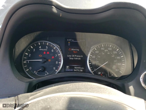 2019 Infiniti Q50 3.0t LUXE with VIN JN1EV7AP4KM515951, listed as a Copart auction lot 67178114 with 96,445 mi miles and Salvage Title. Bid and sale history available at carsss.com. Image 9.