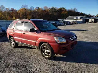 2005 Kia Sportage LX with VIN KNDJE723X57054667, listed as a Copart auction lot 77134794 with 159,748 mi miles and Salvage Title. Bid and sale history available at carsss.com. Image 12.