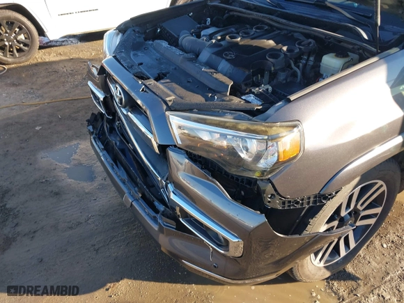 2017 Toyota 4Runner SR5 with VIN JTEBU5JRXH5431401, listed as a IAAI auction lot 41231941 with 133,324 mi miles. Bid and sale history available at carsss.com. Image 6.