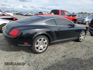 2007 Bentley Continental GT with VIN SCBCR73W07C044927, listed as a Copart auction lot 56657975 with 36,253 mi miles and Salvage Title. Bid and sale history available at DreamBid. Image 3.