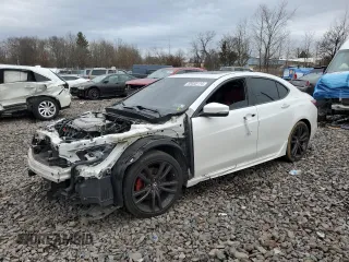 2020 Acura TLX w/A-Spec Pkg with VIN 19UUB3F63LA002849, listed as a Copart auction lot 85438114 with 0 mi miles and Salvage Title. Bid and sale history available at carsss.com. Image 1.