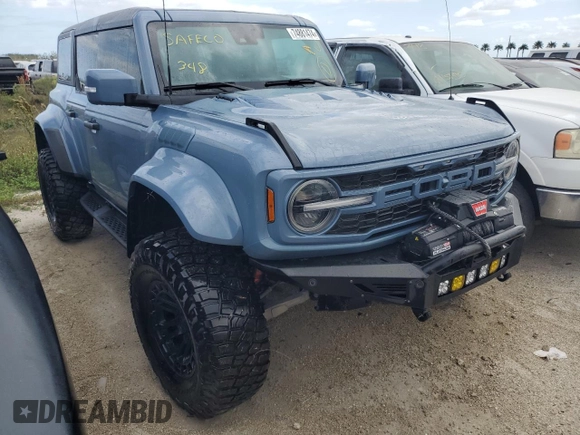 2023 Ford Bronco Raptor with VIN 1FMEE5JR7PLB79692, listed as a Copart auction lot 74881474 with 862 mi miles and Salvage Title. Bid and sale history available at carsss.com. Image 4.