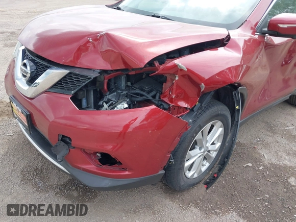 2015 Nissan Rogue SL with VIN 5N1AT2MV0FC822619, listed as a IAAI auction lot 42127713 with 138,825 mi miles and . Bid and sale history available at carsss.com. Image 6.