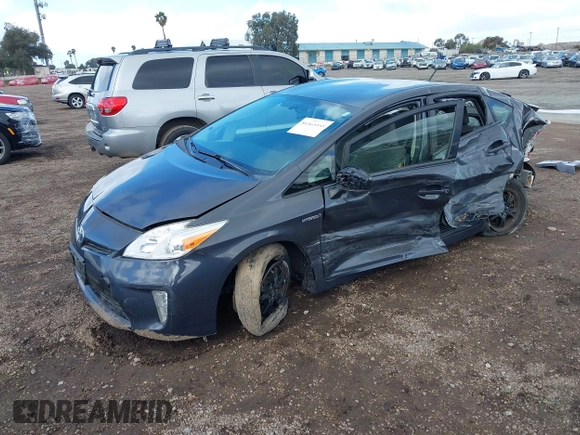 2015 Toyota Prius Four with VIN JTDKN3DU1F0398370, listed as a IAAI auction lot 41925595 with 130,131 mi miles. Bid and sale history available at carsss.com. Image 2.