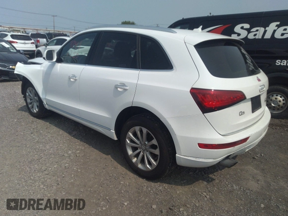 2017 Audi Q5 Premium with VIN WA1C2AFP2HA073551, listed as a IAAI auction lot 42411730 with 46,429 mi miles and . Bid and sale history available at DreamBid. Image 3.