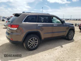 2020 Jeep Grand Cherokee Limited with VIN 1C4RJFBG7LC122696, listed as a Copart auction lot 55176195 with 12,144 mi miles and Salvage title. Bid and sale history available at DreamBid. Image 3.