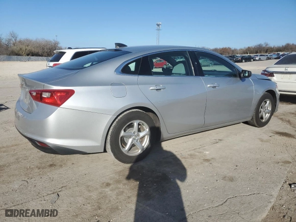 2017 Chevrolet Malibu LS with VIN 1G1ZC5ST9HF124093, listed as a Copart auction lot 85219534 with NaN miles and Salvage Title. Bid and sale history available at carsss.com. Image 3.