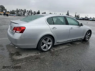 2006 Lexus GS 430 with VIN JTHBN96S865005772, listed as a Copart auction lot 48430325 with 146,737 mi miles and Salvage Title. Bid and sale history available at carsss.com. Image 3.