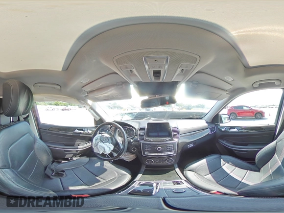 2017 Mercedes-Benz GLS 550 with VIN 4JGDF7DEXHA757133, listed as a Copart auction lot 62826045 with Not provided miles and Salvage title. Bid and sale history available at DreamBid. Image 15.