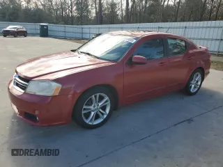 2012 Dodge Avenger SXT Plus with VIN 1C3CDZEG4CN309865, listed as a Copart auction lot 46498895 with 163,781 mi miles and Salvage Title. Bid and sale history available at carsss.com. Image 1.