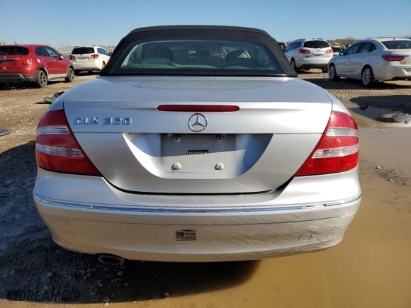 2004 Mercedes-Benz CLK-Class Cabriolet 3.2L with VIN WDBTK65G44T019718, listed as a Copart auction lot 79489734 with 206,148 mi miles and Salvage Title. Bid and sale history available at carsss.com. Image 6.