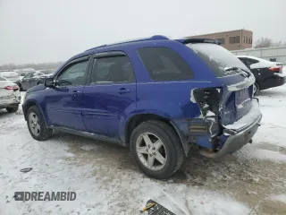 2005 Chevrolet Equinox LT with VIN 2CNDL63F556028169, listed as a Copart auction lot 45739765 with 202,946 mi miles and Salvage Title. Bid and sale history available at carsss.com. Image 2.