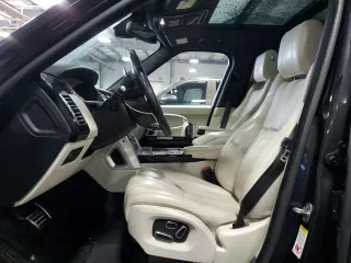 2014 Land Rover Range Rover Supercharged z VIN SALGS3TFXEA193374, wystawiony jako Copart lot #82609224 z przebiegiem 133 819 mil mil oraz Szkoda całkowita • Salvage title. Historia ofert i sprzedaży dostępna na DreamBid. Obrazek 7.