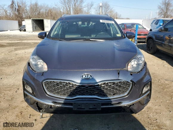 2020 Kia Sportage EX with VIN KNDPNCAC7L7686396, listed as a Copart auction lot 46666415 with 115,476 mi miles and Clean Title. Bid and sale history available at carsss.com. Image 5.