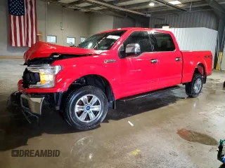 2018 Ford F-150 XL with VIN 1FTFW1E54JFA73731, listed as a Copart auction lot 56918885 with 125,486 mi miles and Clean title. Bid and sale history available at DreamBid. Image 1.
