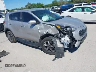 2020 Kia Sportage LX with VIN KNDPMCAC6L7742024, listed as a IAAI auction lot 41826294 with 67,359 mi miles. Bid and sale history available at carsss.com. Image 1.