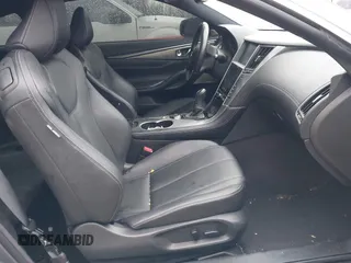 2018 Infiniti Q60 3.0t LUXE with VIN JN1EV7ELXJM392002, listed as a IAAI auction lot 41153596 with 51,369 mi miles. Bid and sale history available at carsss.com. Image 5.