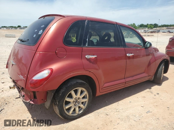 2006 Chrysler PT Cruiser Limited with VIN 3A8FY68B96T208006, listed as a Copart auction lot 57254435 with 96,706 mi miles and Salvage title. Bid and sale history available at DreamBid. Image 3.