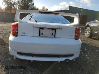 2002 Toyota Celica GT with VIN JTDDR32T220142482, listed as a Copart auction lot 77912724 with 224,190 mi miles and Salvage Title. Bid and sale history available at carsss.com. Image 6.