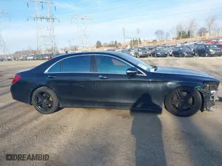 2015 Mercedes-Benz S-Class S 550 with VIN WDDUG8FB9FA113796, listed as a IAAI auction lot 41617393 with 132,884 mi miles. Bid and sale history available at carsss.com. Image 14.