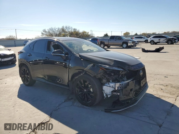 2024 Lexus NX with VIN 2T2KGCEZ6RC040630, listed as a Copart auction lot 82429444 with 12,993 mi miles and Salvage Title. Bid and sale history available at carsss.com. Image 4.