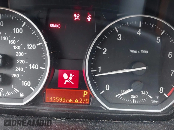 2013 BMW 1 Series 135i with VIN WBAUC9C52DVM13628, listed as a IAAI auction lot 41901475 with 113,598 mi miles and . Bid and sale history available at DreamBid. Image 15.