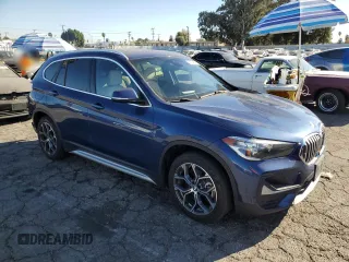 2022 BMW X1 sDrive28i with VIN WBXJG7C0XN5U49445, listed as a Copart auction lot 81754694 with 43,900 mi miles and Salvage Title. Bid and sale history available at carsss.com. Image 4.