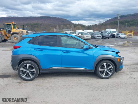 2018 Hyundai Kona Limited with VIN KM8K3CA59JU179785, listed as a IAAI auction lot 41912847 with 77,946 mi miles. Bid and sale history available at carsss.com. Image 13.