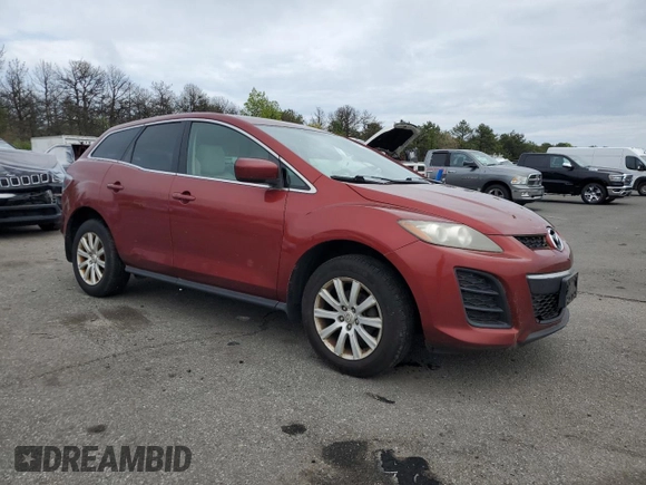 2010 Mazda CX-7 Sport with VIN JM3ER2WM8A0325795, listed as a Copart auction lot 57225725 with 183,982 mi miles and Clean Title. Bid and sale history available at DreamBid. Image 4.