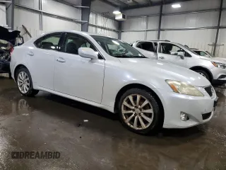 2008 Lexus IS 250 z VIN JTHCK262282025864, wystawiony jako Copart lot #56234545 z przebiegiem Nie podano mil oraz Czysty tytuł • Clean title. Historia ofert i sprzedaży dostępna na DreamBid. Obrazek 4.