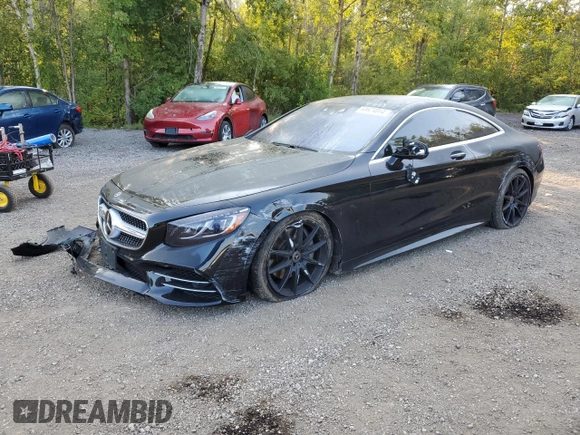 2019 Mercedes-Benz S-Class S 560 with VIN WDDXJ8GB6KA037168, listed as a Copart auction lot 68624014 with 0 mi miles and Clean Title. Bid and sale history available at carsss.com. Image 1.