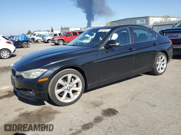 2013 BMW 3 Series 335i xDrive with VIN WBA3B9C59DJ899022, listed as a Copart auction lot 43186545 with 89,655 mi miles and Salvage Title. Bid and sale history available at carsss.com. Image 1.