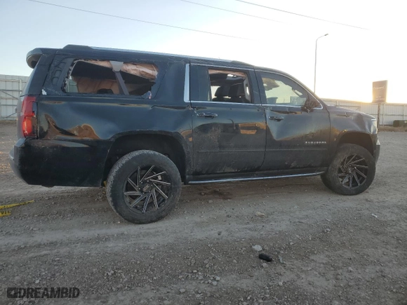 2017 Chevrolet Suburban Premier with VIN 1GNSKJKC3HR178810, listed as a Copart auction lot 83081394 with 0 mi miles and Salvage Title. Bid and sale history available at carsss.com. Image 3.